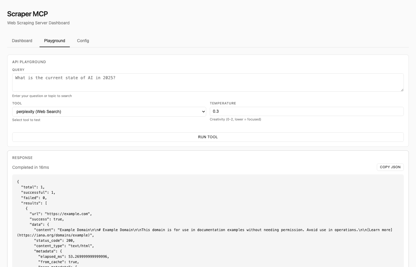 Playground - Perplexity AI